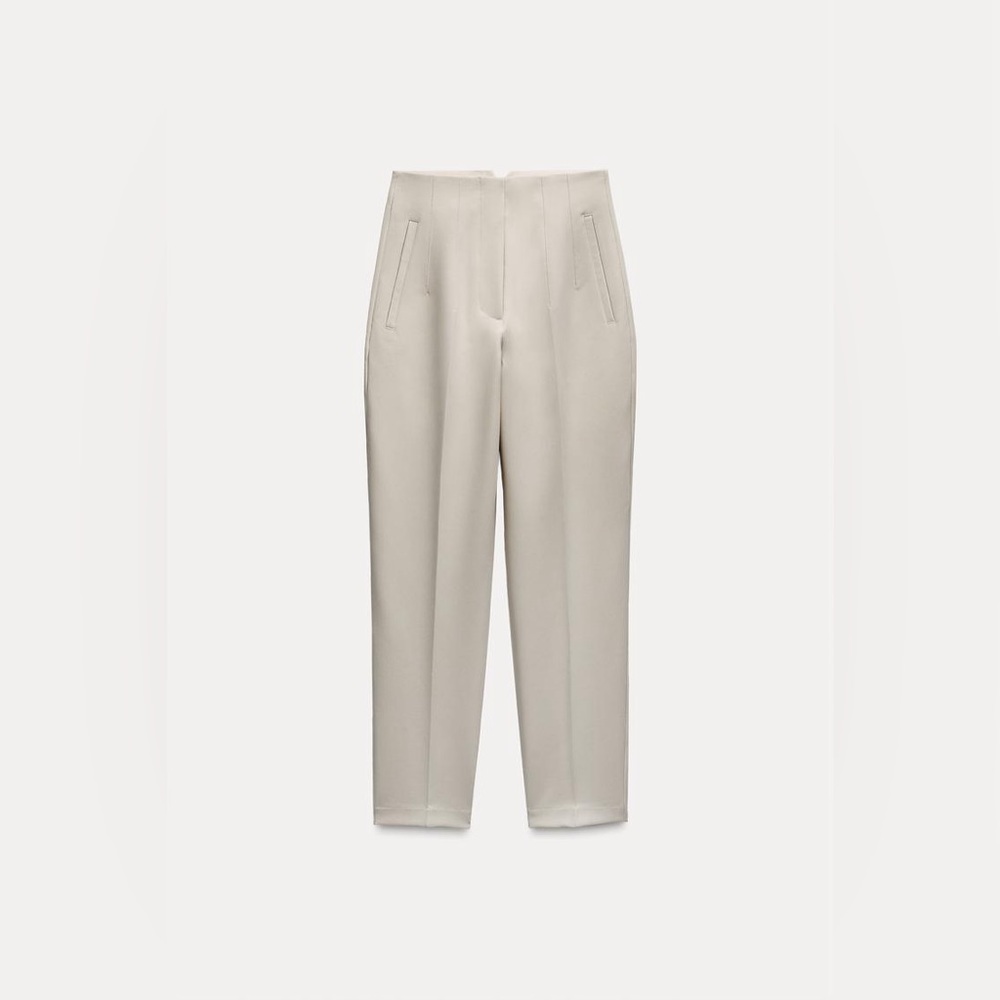 Elegant Cream Women's Pants - Picture 9 of 10